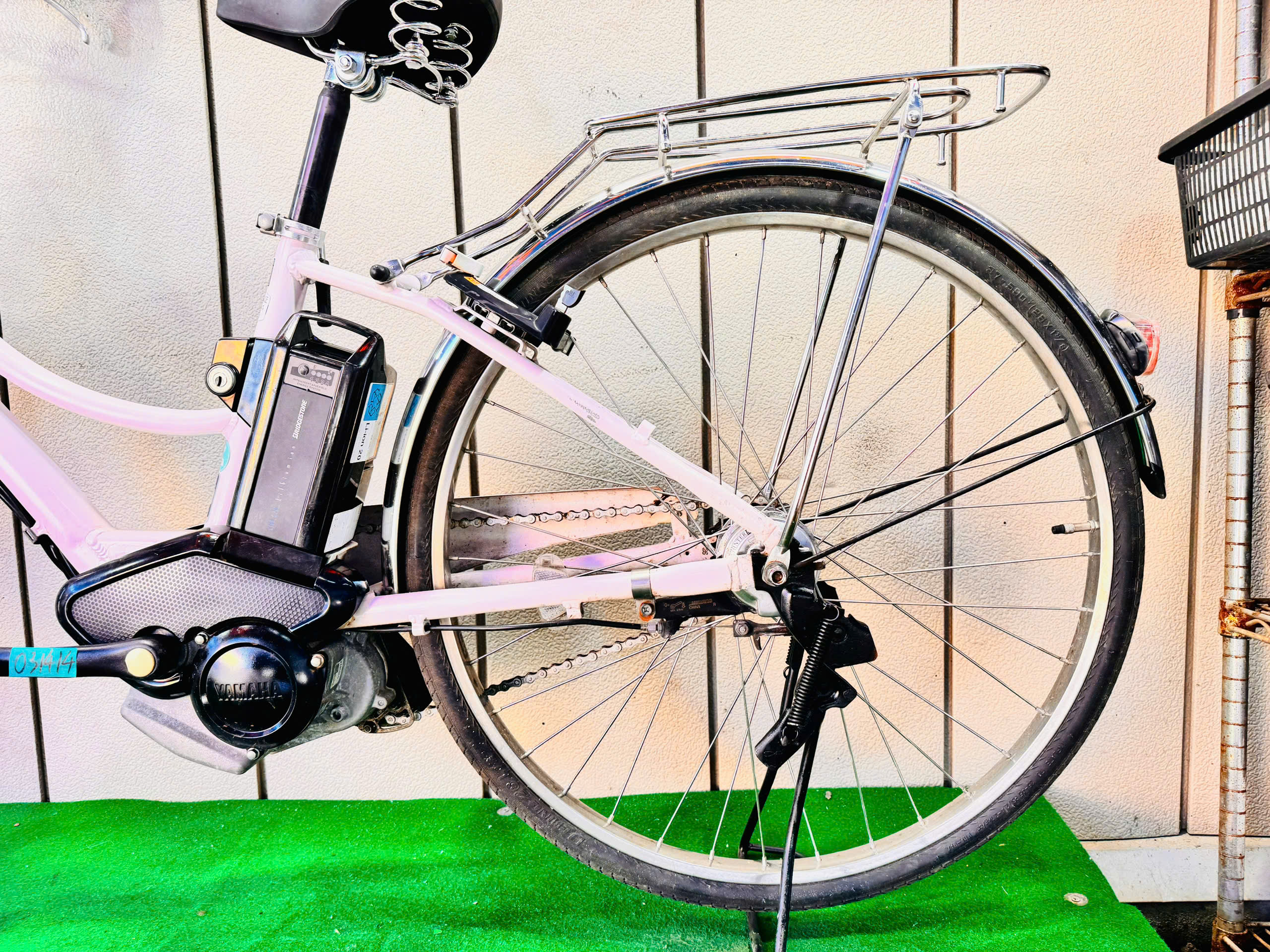 ヤマハ Pas ami 電動アシスト ・中古自転車 ・安い自転車 031414 - 画像 (5)