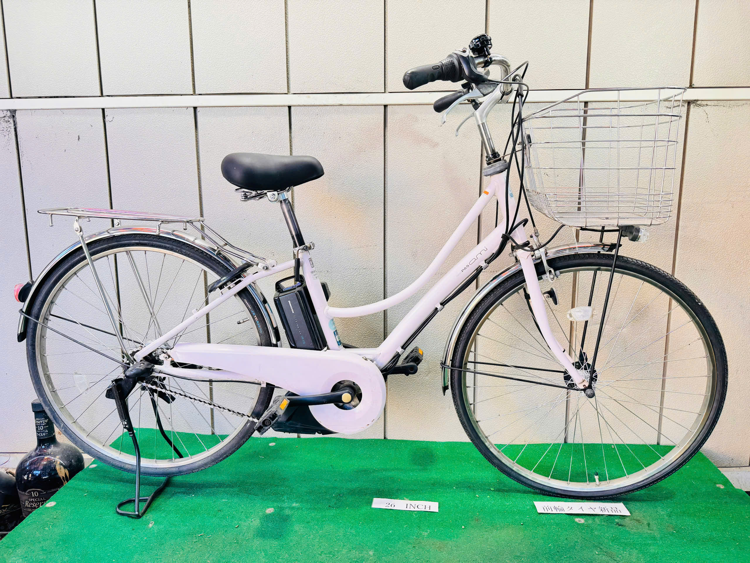 ヤマハ Pas ami 電動アシスト ・中古自転車 ・安い自転車 031414 - 画像 (2)